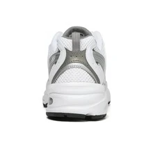 New Balance NB 530 千禧風 情侶 春季 網布合成皮革 低筒跑步鞋 男女同款 銀白色 - 銀白色 - 查看 5