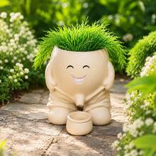 1個創意小便池造型花盆 家居園藝裝飾 北歐藝術設計花盆 - 花盆 - 查看 4
