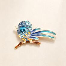 1pc-Elegant Fashion Bird Animal Zinc Alloy Brooch Suitable For Women's Daily Wear Clothing Backpack Hat Accessory Holiday Gift - Multicolor - View 12