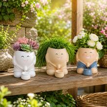 1個創意小便池造型花盆 家居園藝裝飾 北歐藝術設計花盆 - 花盆 - 查看 7