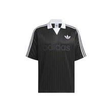 adidas originals Logo條紋寬鬆短袖T卹 男款 黑色 - 黑色 - 查看 15