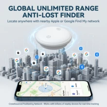 Mini GPS Anti-Loss Tracker, High Precision Remote Locator, Long Battery Life & One-Click Call, Pet/Elderly/Key/Bag/Car Loss Alert Reminder, Compatible With IOS & Android - View 7