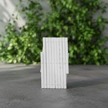 Enrejado de jardín de plástico resistente y expandible, soporte para plantas trepadoras, adecuado para patio trasero y balcón - Enrejado de jardín - Ver 4