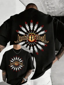 Men T-Shirts - Black - View 6