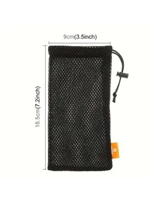 Direct Insert Phone Protective Pouch Black Outdoor Phone Storage Bag Direct Insert Phone Bag Made Of Shockproof And Dustproof Neoprene Material Soft Elastic Lining Portable Unisex - Multicolor - View 3