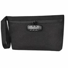 Bolsa de almacenamiento a prueba de olores con candado de combinación, bolsa de tabaco, organizador de documentos, caja de almacenamiento con candado para medicamentos, bolsa de almacenamiento sin olor, excelente regalo para amigos - Multicolor - Ver 7
