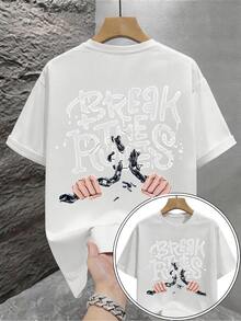 T-shirts för män - Vitt - Visa 4