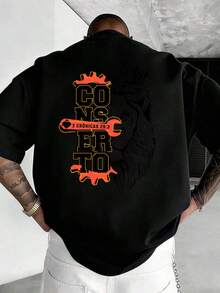Camisetas de hombre - Negro - Ver 3