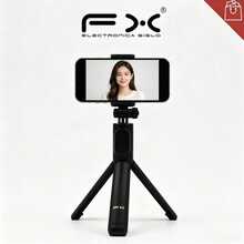 10-Inch RGB LED Ring Light With Large Tripod + Mini Tabletop Tripod, Lighting Kit For Selfies, Makeup, Streaming, And Cell Phone Video Recording - A - View 8