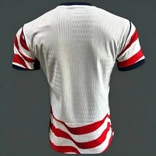 USMNT 2026 World Cup Home Soccer Jersey, Pulisic Reyna McKennie Balogun Weah Adams USA National Team Replica Football Shirt - 主場-20 - 查看 7