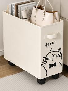 Under-Desk Rolling Storage Cart - Essential For Mobile Office Organization, Perfect Gift For Mother's Day, Father's Day, Thanksgiving And Other Holidays - Multicolor - View 9