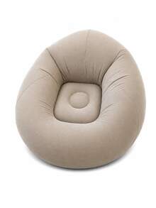 1 pieza Sofá inflable aterciopelado holgado, silla inflable tipo puff suave, adecuado para decoración del hogar y dormitorio, silla de ocio portátil, adecuada para piscina, picnic, camping, patio trasero, playa, dormitorio, relajación interior y exterior, ultra cómodo - Sofá hinchable - Ver 15