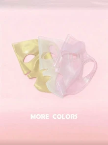 Latex Facial Protective Shield, Waterproof, Prevents Evaporation, Suitable As A Gift For Friends - Multicolor - View 6