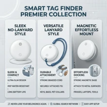 Mini GPS Anti-Loss Tracker, High Precision Remote Locator, Long Battery Life & One-Click Call, Pet/Elderly/Key/Bag/Car Loss Alert Reminder, Compatible With IOS & Android - View 8