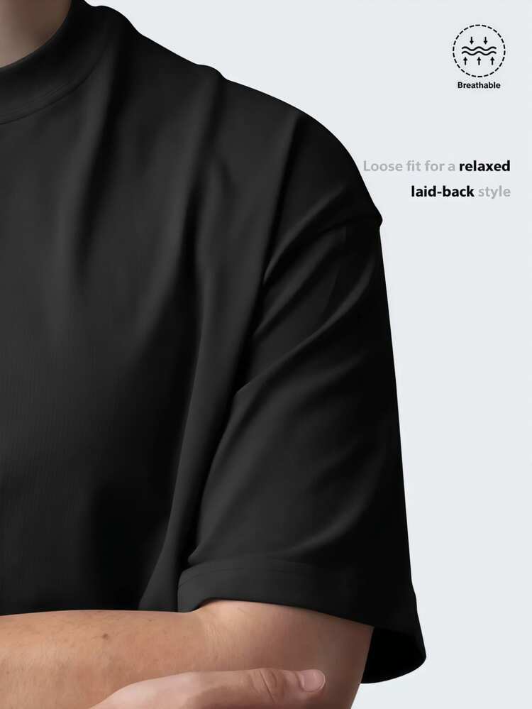 Men's T-Shirt - Gift For Engineer Dad, Father's Day, S L XL XXL, Lightweight And Cool Short Sleeve Summer T-Shirt - 黑色 - 查看 3