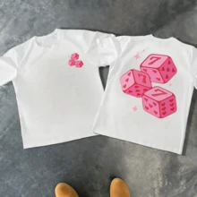 Diseño de moda de verano para productos de compras. Diseño de estampado de letras para camisetas casuales de estilo callejero americano para hombres y mujeres.blance - Blanco - Ver 1