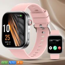 QAGSFLC New Exquisite Fashion Women's Watch, Elegant Appearance Novel Unique Sports Smart Watch, Wireless Calling, Music Control, Remote Camera, Message Notification, Calorie, Stopwatch, Multiple Sports Modes, Men's Watch, USB Cable Charging Multi-Function, Suitable As Holiday Gift - Multicolor - View 2