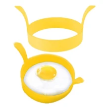 1/3/5pcs Silicone Pancake Egg Rings Molds Creative Kitchen Tools - 5 PCS - View 3