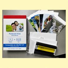 Clean Photo Print Refill Vibe RP-108 Color Ink & Paper Set For Selphy CP910 CP820 CP1200 CP1300 CP1500 And HP Sprocket Studio Plus 4x6 Instant Photo Printer Portable Photo Printer - View 6