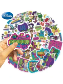 50PCS Disney Officially Licensed To Y Story Character Collection Q Version Cartoon Vinyl Stickers For Mugs Books Luggage Pen Holders Phone Cases For Dad Mom Grandparents Siblings Best Friend Funny Gifts Buzz Light Year Slinky Dog Mr.Potato Head Alien - Multicolor - View 17