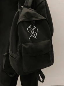 This Multifunctional Backpack Is Made Of Nylon, Has A Large Capacity, And Is A Must-Have For Students Returning To School, Traveling, Or Vacationing. - Multicolor - View 1