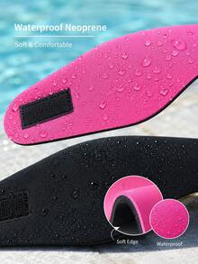 1 Stück Schwimm- und Tauch-Stirnband, wasserdichte Ohrenabdeckungen zum Baden, Strand-Essential, Strand-Accessoire, Pool-Schwimmhilfe, wasserdichtes Neopren-Material Stirnband, entworfen um das Eindringen von Wasser in die Ohren zu verhindern, geeignet für Wasseraktivitäten - A - Übersicht 9