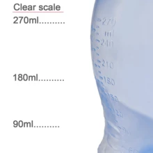 1件 150ml/270ml 卡通恐龍嬰兒奶瓶,雙把手,透明刻度,PP材質,防摔,適合日常使用,適合生日節日禮物 - 彩色 - 查看 10