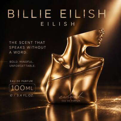 Lattafa Billie Eilish Eilish Eau De Parfum 100ML Premium Long Lasting Vanilla Amber Perfume For Women