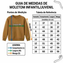 Moletom Gola Redonda Infantil Criança Juvenil Bebê Menina 100% Algodão Passeio Terço Girassol - Caqui - Visão 3