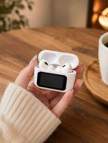Wireless Earbuds With Smart Display Screen And Charging Case, Portable In-Ear Bluetooth Headphones For Music, Calls, Work, Study And Travel - View 4