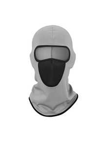 1 pieza Máscara facial completa transpirable de malla unisex, Cuello de protección UV de secado rápido, Adecuado para ciclismo, correr, deportes al aire libre - Multicolor - Ver 11