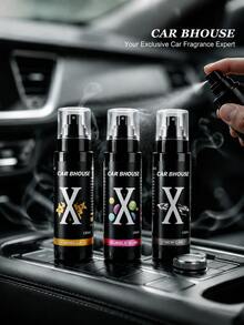 雙用途汽車 100ml 手噴式香氛噴霧，汽車空氣清新劑，持久留香，煙味除臭劑，適用於汽車、居家與辦公室的便攜式芳香除臭劑，效用長達 20 天，舒緩情緒，營造浪漫氛圍 - 彩色 - 查看 8