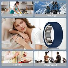 10pcs Oura Gen 4/Gen 3/Galaxy Ring Protective Covers, Anti-Scratch Elastic Silicone, Suitable For Fitness And Exercise - View 5