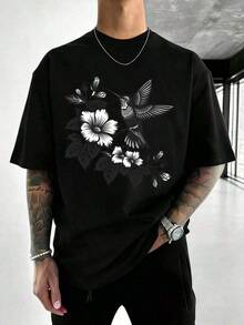 T-shirts för män - Svart - Visa 2