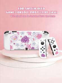 New Switch 2 (2025) Game Console Protective Case, 1pc Purple Coral Turtle Ocean Pattern, Compatible With Switch NS/Switch OLED Game Console Protective Case, New 2nd Generation, TPU Soft Shell, Universal Protective Cover, Switch Controller Protective Case, Switch Game Accessories, Universal Storage Bag, Shockproof, Anti-Slip, Scratch-Resistant, Beautiful, Best Choice For Family And Friends - View 16