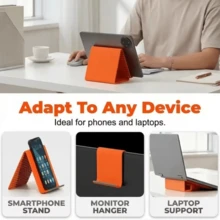 Portable Silicone Phone Stand Slouchy Stand Flexible Bendable To Any Shape Multi-Angle Adjustable Tablet Desktop Stand - One Size Fits All - View 6