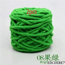 EDCUEBE7 1/2/3/5 卷，约 90-100g/根冰条编织单股粗纱，适用于 DIY 围巾、包、拖鞋、玩偶、毛毯、靠垫、毛绒玩具（颜色随机） - 彩色 - 查看 112