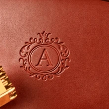 Stempel Merek Gaya Palu Logo Kustom dengan Pegangan, Stempel Kuningan Kulit yang Dipersonalisasi, Besi Merek Tanpa Api untuk Pengrajin - MultiWarna - View 12
