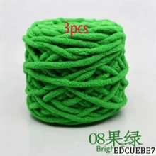 EDCUEBE7 1/2/3/5 卷，约 90-100g/根冰条编织单股粗纱，适用于 DIY 围巾、包、拖鞋、玩偶、毛毯、靠垫、毛绒玩具（颜色随机） - 彩色 - 查看 93