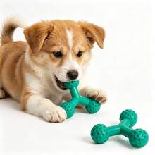 寵物小型犬咀嚼玩具，耐用設計適用於幼犬及強咬力犬隻，易於抓握，適合室內外互動娛樂 - 彩色 - 查看 2