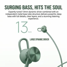 Huawei FreeLace Wireless Earbuds, Semi-In-Ear Sports Earbuds, Comfortable To Wear, 18 Hours Of Battery Life, Vibrant Colors, 13mm Dynamic Driver. - View 7