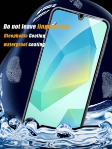 CSDZ مجموعة 3 قطع متوافقة مع S24+A54 5G S23 M31s A15 A03S A54 5G، فيلم حماية شفاف عالي الدقة، مقاوم للماء والخدش والسقوط، إكسسوارات الهاتف المحمول، سهل التركيب، مادة زجاجية، واقي شاشة متوافق مع S24، واقي شاشة متوافق مع A15 5g، (الإصدار الدولي بدلاً من الإصدار المحلي) - متعدد الألوان - مشاهدة 5