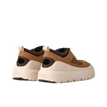 UGG Heritage Utility Axoid 絨面革 百搭舒適 低筒 生活休閒鞋 男款 栗色 - 紫紅色 - 查看 5