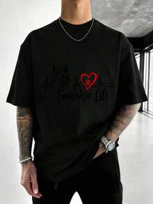 Camisetas de hombre - Negro - Ver 2