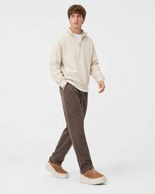 UGG Heritage Utility Axoid 絨面革 百搭舒適 低筒 生活休閒鞋 男款 栗色 - 紫紅色 - 查看 8