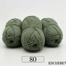 EDCUEBE7 1/3pcs/150g 5股混色米白色壓克力毛線，中粗米白色毛線 - 適合手工編織、手工織布、DIY手工藝、編織和鉤針，柔軟且多功能，適用於DIY鉤針和編織包 - 5股50G毛線 - 查看 174