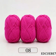 EDCUEBE7 1/3pcs/150g 5股混色米白色壓克力毛線，中粗米白色毛線 - 適合手工編織、手工織布、DIY手工藝、編織和鉤針，柔軟且多功能，適用於DIY鉤針和編織包 - 5股50G毛線 - 查看 170