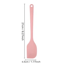 4pcs/1pc Silicone Spatula Set, Suitable For Cream, Jam And Butter, Easy To Clean, Ideal For Home, Restaurant, Dessert Shop, Baking Kitchen Tools - View 23