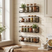 Wall Mounted Spice Racks - 2 PCS - View 3