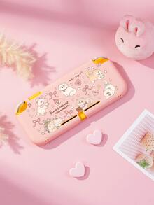 New Switch 2 (2025) Game Console Accessories, Cute Fresh Style Theme, Kitten Rose Pattern Printed Switch Protective Case, Compatible With Switch 2/Switch NS/Switch OLED/Lite, Suitable For Switch 2/Switch Game Console Accessories, Full Set, Storage Bag, Card Slot Dock, Switch Protective Case, Best Gift For Switch Players - Multicolor - View 14